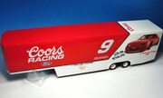 Car transport trailer 1:24