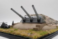 Turm C der Gneisenau als Küstenbatterie 1:72