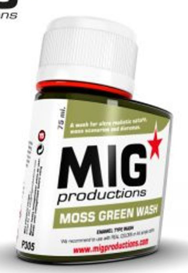 Boxart MOSS GREEN WASH P305 MIG Productions