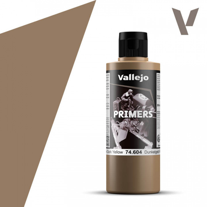 Boxart German Dark Yellow - new formula  Vallejo Surface Primer