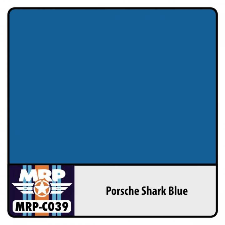 Boxart Porsche Shark Blue  MR.Paint