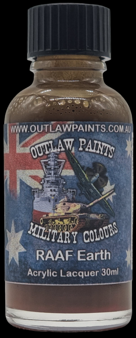 Boxart Australian Military Colour - RAAF Earth OP126MIL Outlaw Paints