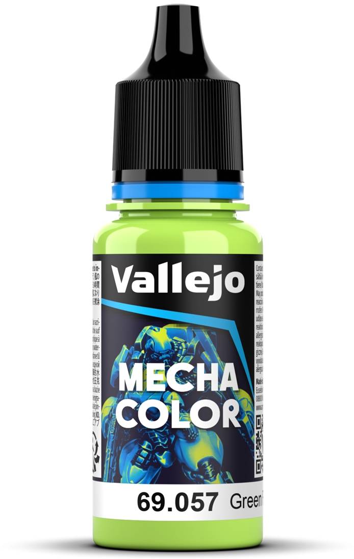 Boxart Green Fluorescent  Vallejo Mecha Colors