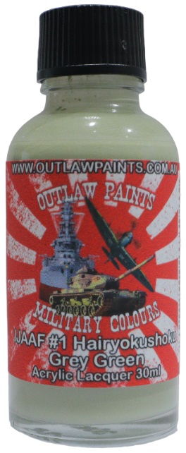 Boxart Japanese Military Colour - IJAAF #1 Hairyokushoku Grey Green OP047MIL Outlaw Paints