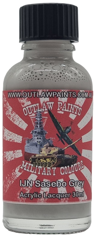 Boxart Japanese Military Colour - IJN Sasebo Grey OP058MIL Outlaw Paints