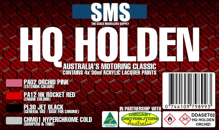 Boxart Holden HQ Colour Set #2 - Orchid  SMS