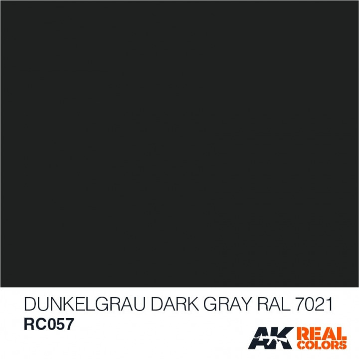 Boxart Blaugrau-Blue Grey RAL 7016  AK Real Colors