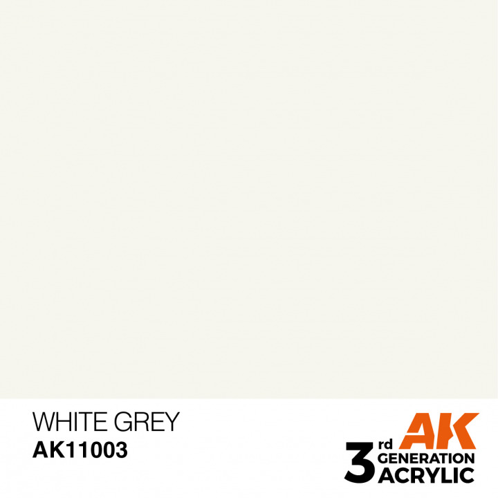 Boxart White Grey - Standard  AK 3rd Generation - General