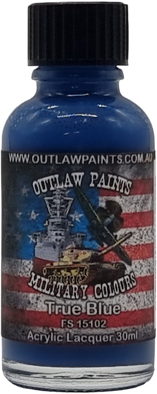 Boxart US Military Colour - True Blue FS15102 OP031MIL Outlaw Paints