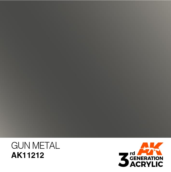 Boxart Gun Metal - Metallic  AK 3rd Generation