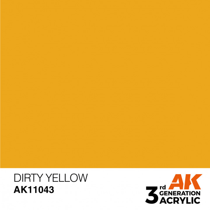 Boxart Dirty Yellow - Standard  AK 3rd Generation