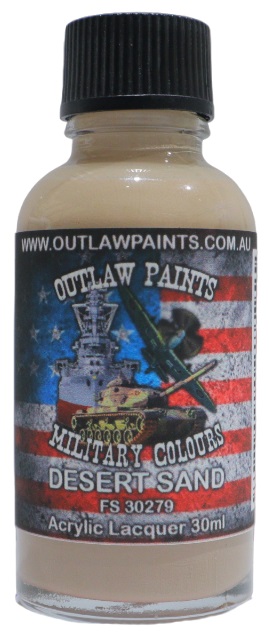 Boxart US Military Colour - Desert Sand FS30279 OP181MIL Outlaw Paints