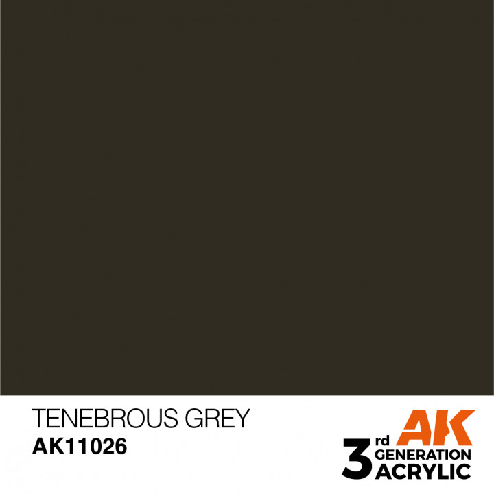 Boxart Tenebrous Grey - Standard  AK 3rd Generation