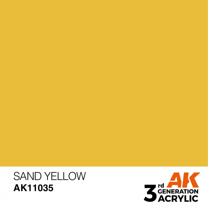 Boxart Sand Yellow - Standard  AK 3rd Generation