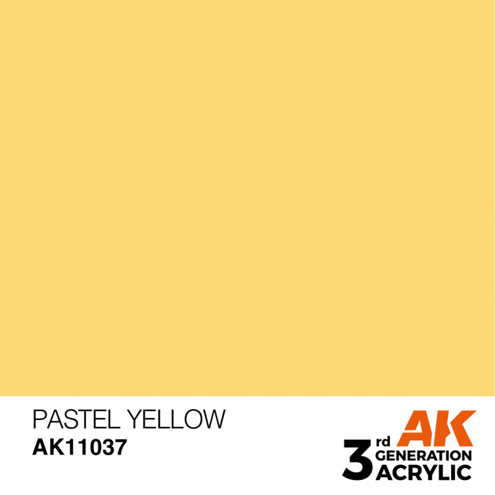 Boxart Pastel Yellow - Pastel  AK 3rd Generation - General