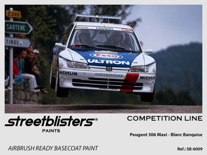 Boxart Peugeot 306 Maxi Blanc Banquise White  StreetBlisters Paints