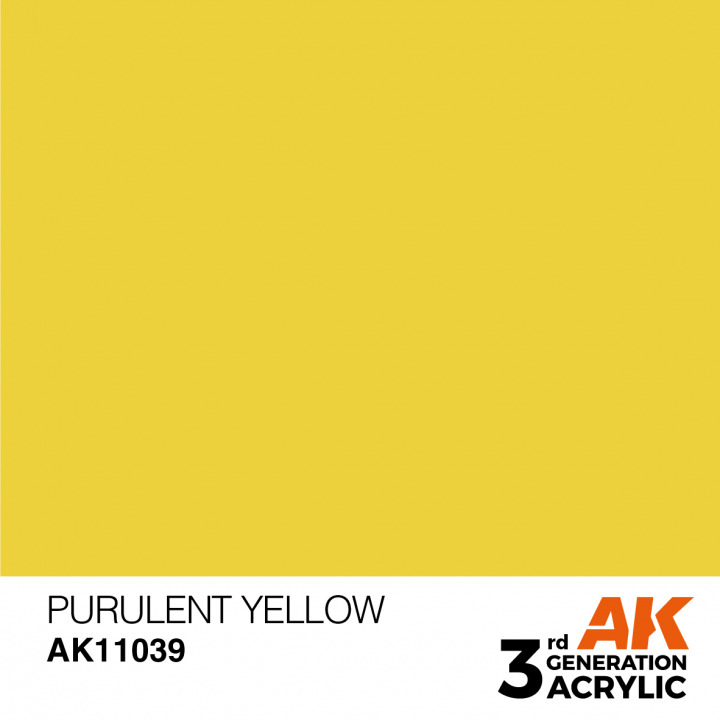 Boxart Purulent Yellow - Standard  AK 3rd Generation - General