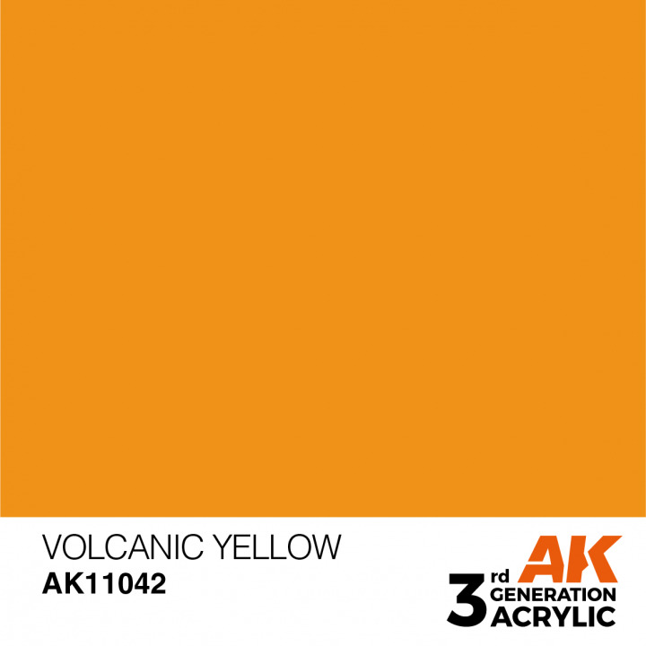 Boxart Volcanic Yellow - Standard  AK 3rd Generation