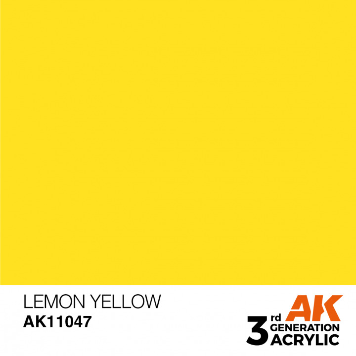 Boxart Lemon Yellow - Standard  AK 3rd Generation