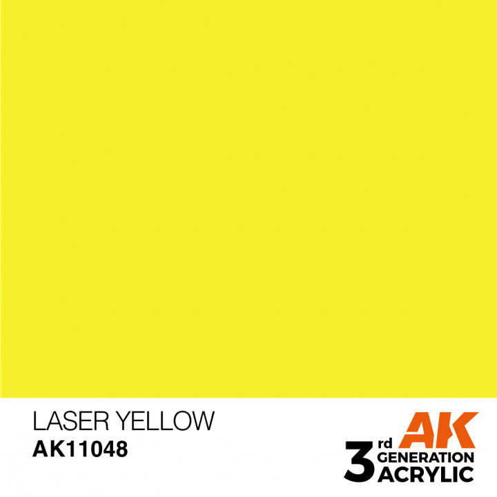 Boxart Laser Yellow - Standard  AK 3rd Generation