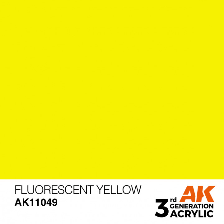 Boxart Fluorescent Yellow - Standard  AK 3rd Generation