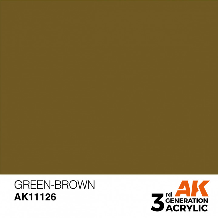 Boxart Green-Brown – Standard AK 11126 AK 3rd Generation