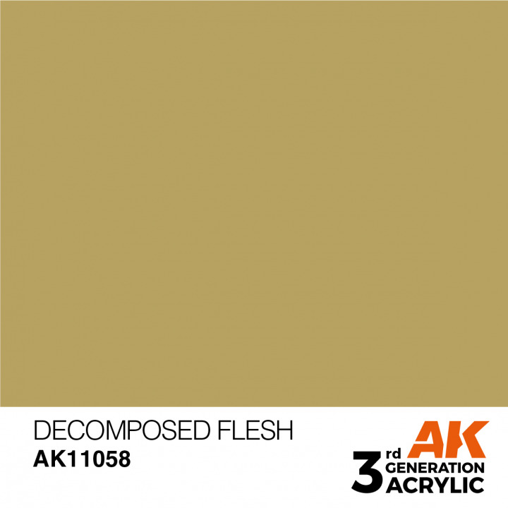 Boxart Decomposed Flesh – Standard AK 11058 AK 3rd Generation