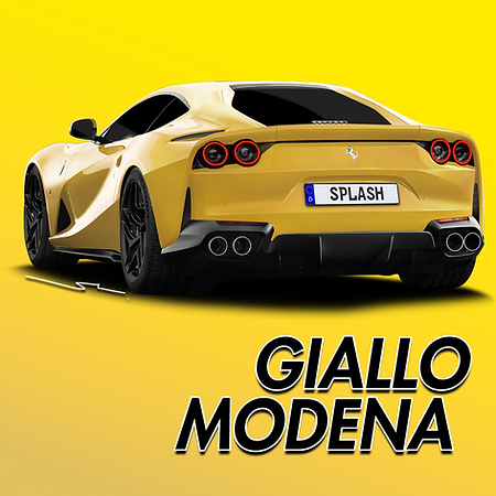 Boxart Ferrari Giallo Modena  Splash Paints