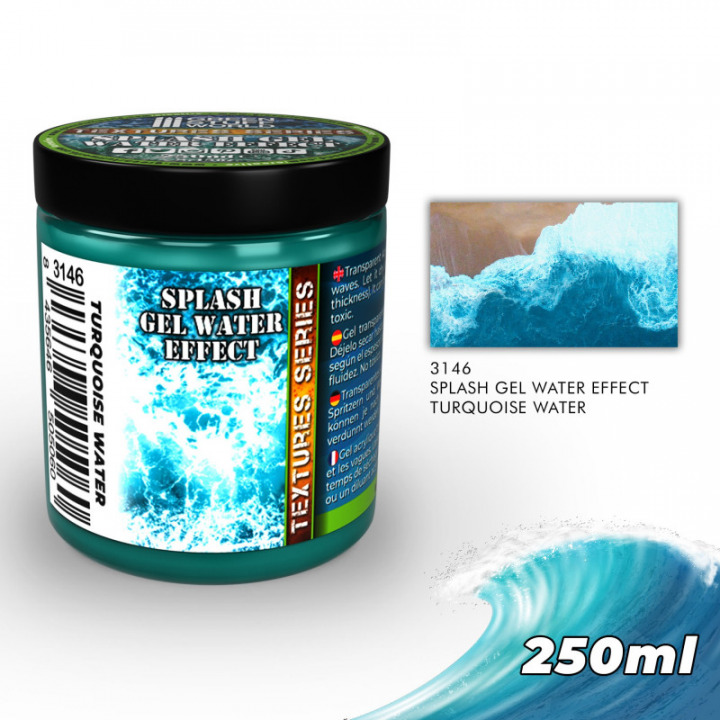 Boxart Water effect Gel - Turquoise  Green Stuff World