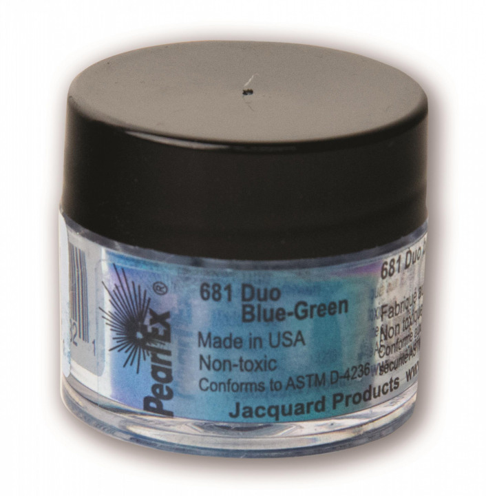 Boxart Duo Blue-Green JPXU681 Pearl Ex Powdered Pigments