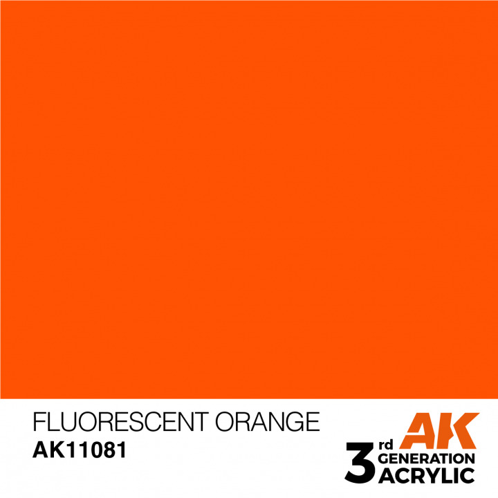 Boxart Fluorescent Orange - Standard  AK 3rd Generation