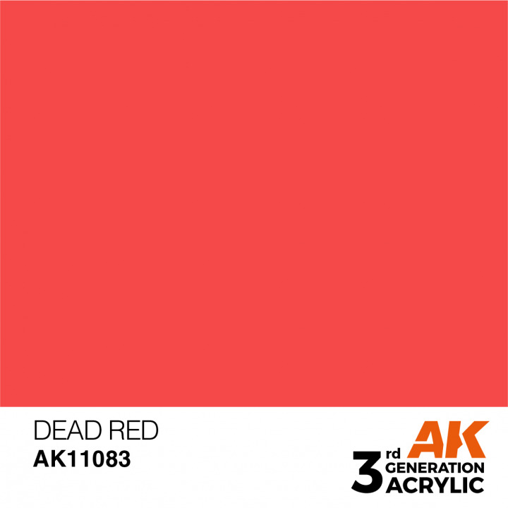 Boxart Dead Red - Standard  AK 3rd Generation