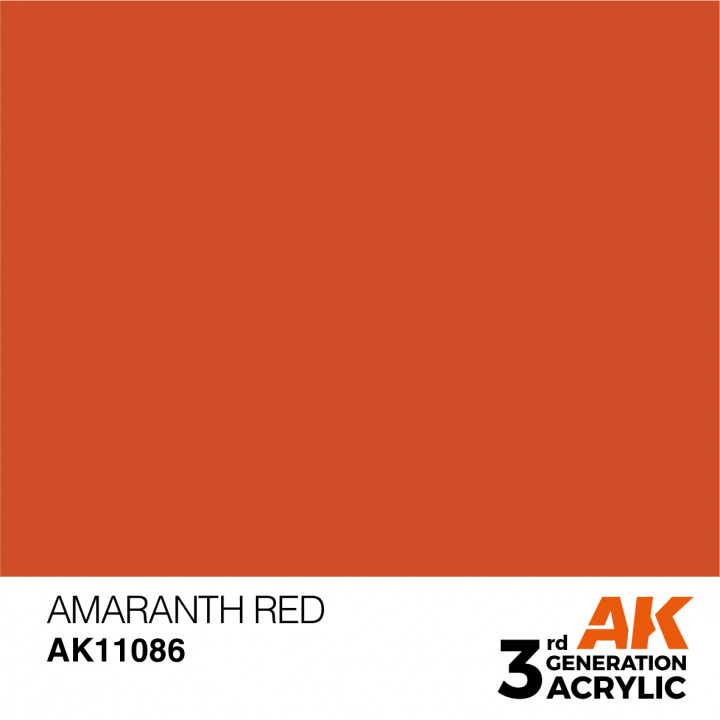 Boxart Amaranth Red - Standard  AK 3rd Generation