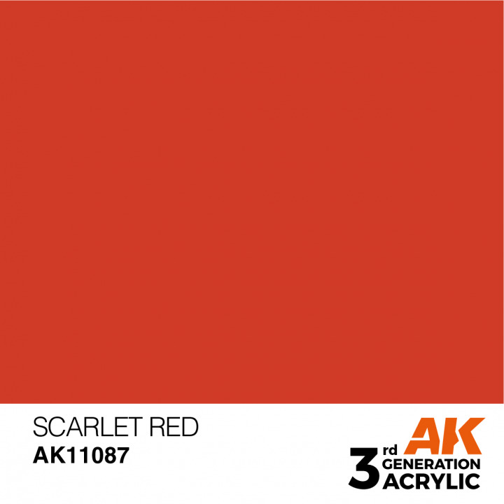 Boxart Scarlet Red - Standard  AK 3rd Generation - General