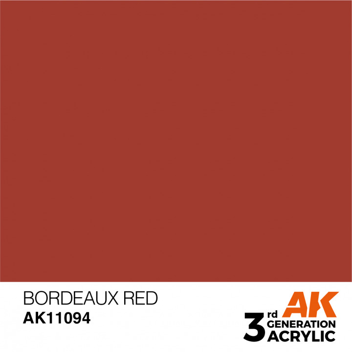 Boxart Bordeaux Red - Standard  AK 3rd Generation