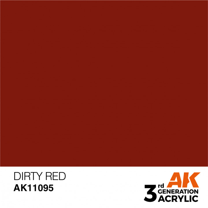 Boxart Dirty Red - Standard  AK 3rd Generation