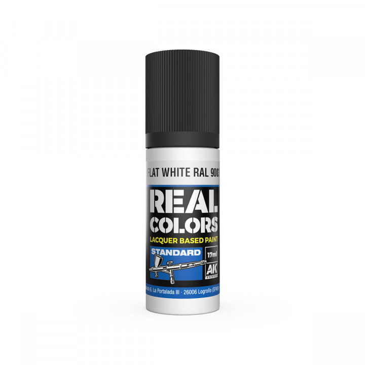 Boxart Flat White RAL 9003  AK Real Colors