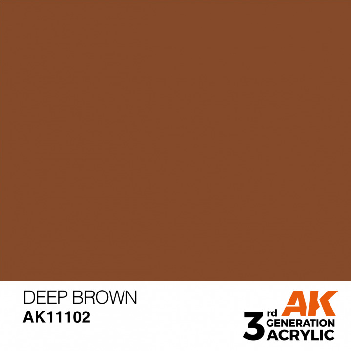 Boxart Deep Brown - Intense  AK 3rd Generation