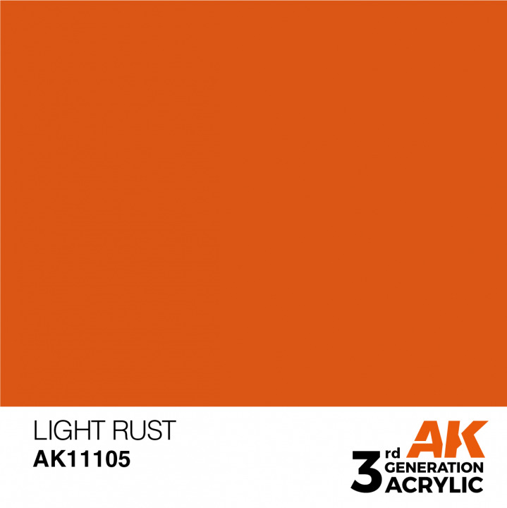 Boxart Light Rust - Standard  AK 3rd Generation