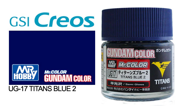 Boxart Gundam Color MS Titans Blue 2 UG17 Mr.COLOR