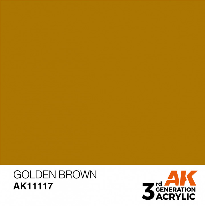 Boxart Golden Brown - Standard  AK 3rd Generation