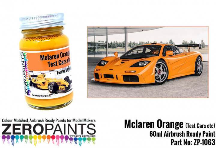 Boxart Mclaren Orange  Zero Paints