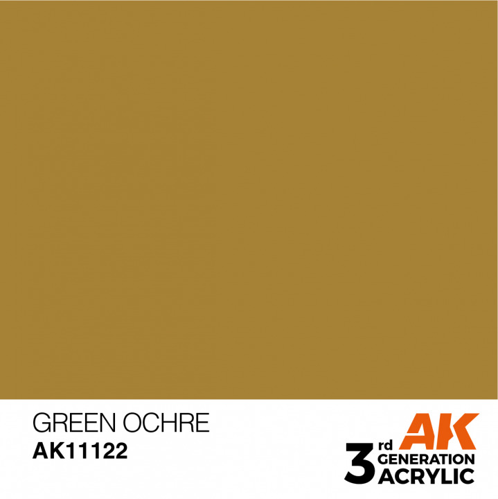 Boxart Green Ochre - Standard  AK 3rd Generation