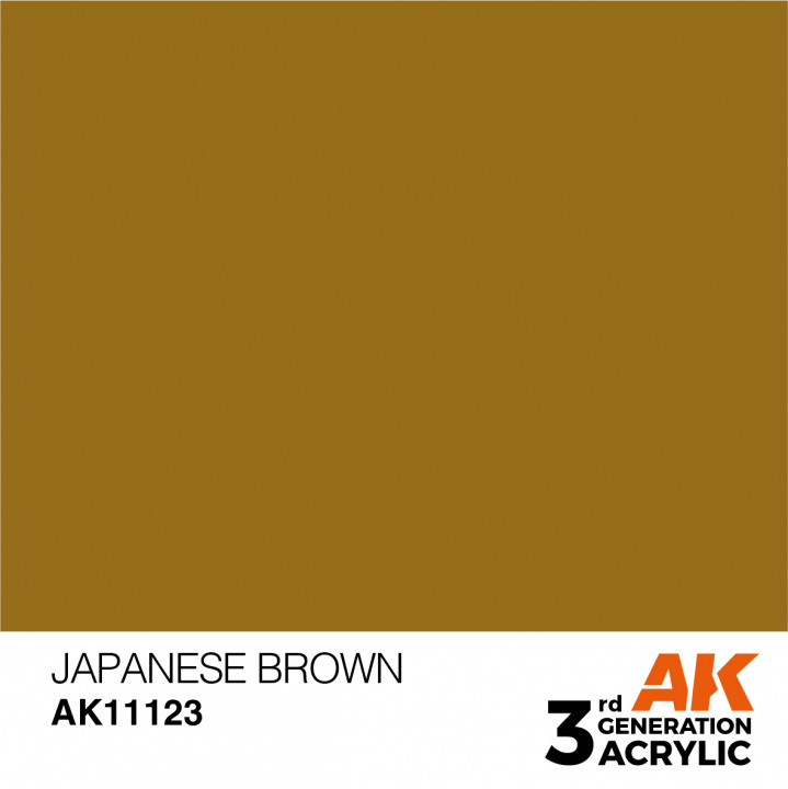 Boxart Japanese Brown - Standard  AK 3rd Generation