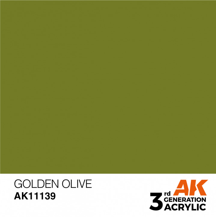 Boxart Golden Olive - Standard  AK 3rd Generation