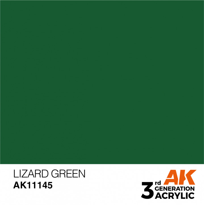 Boxart Lizard Green - Standard  AK 3rd Generation