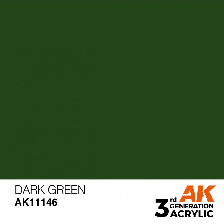 Boxart Dark Green - Standard  AK 3rd Generation