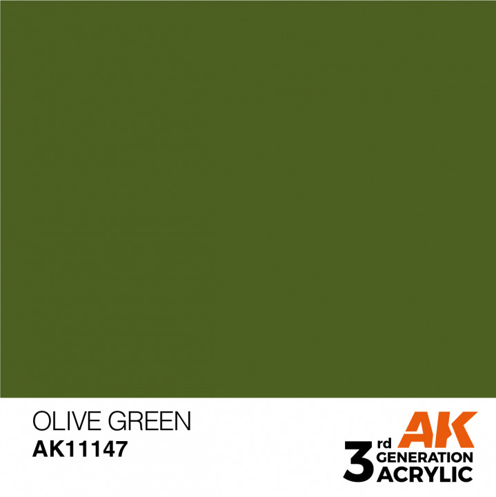 Boxart Olive Green - Standard  AK 3rd Generation