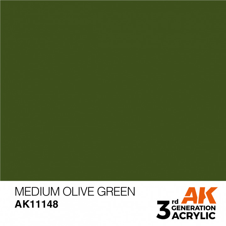 Boxart Medium Olive Green - Standard  AK 3rd Generation