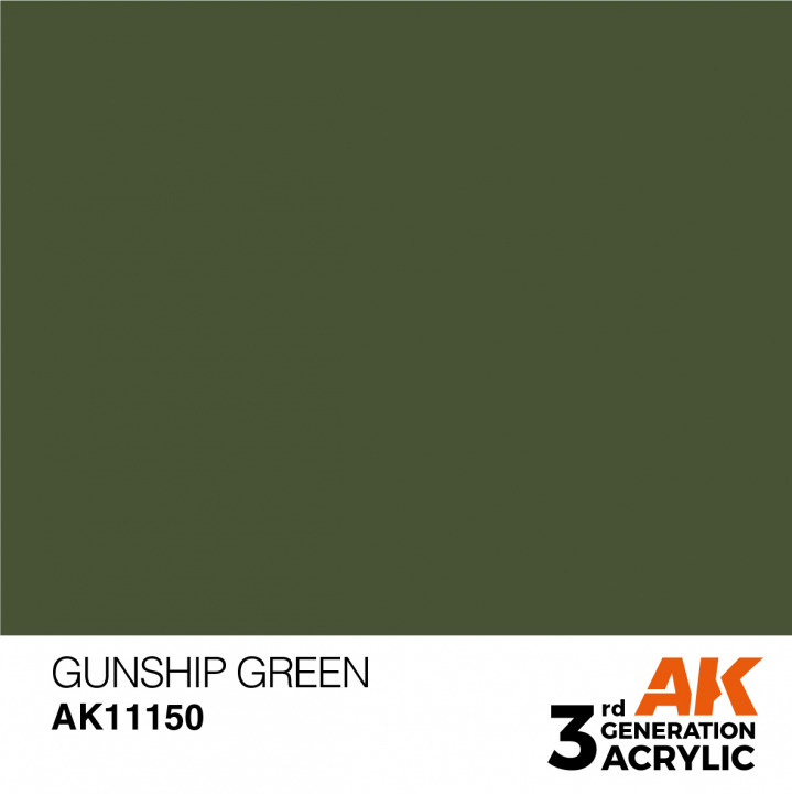 Boxart Gunship Green - Standard  AK 3rd Generation